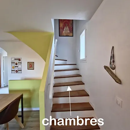 Maison Familiale Proche Plage, Parking, Clim *